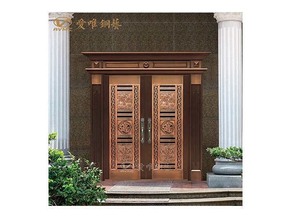 愛(ài)唯銅藝--入戶銅門